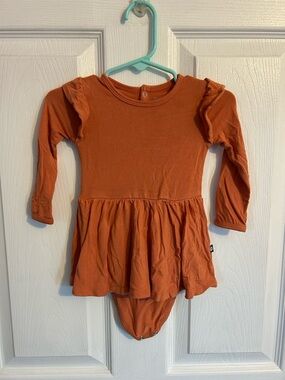 Orange Kyte Baby Twirl Dress